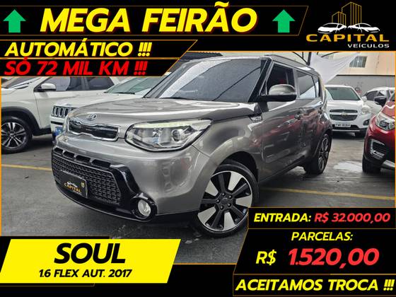 KIA SOUL 1.6 EX 16V FLEX 4P AUTOMÁTICO